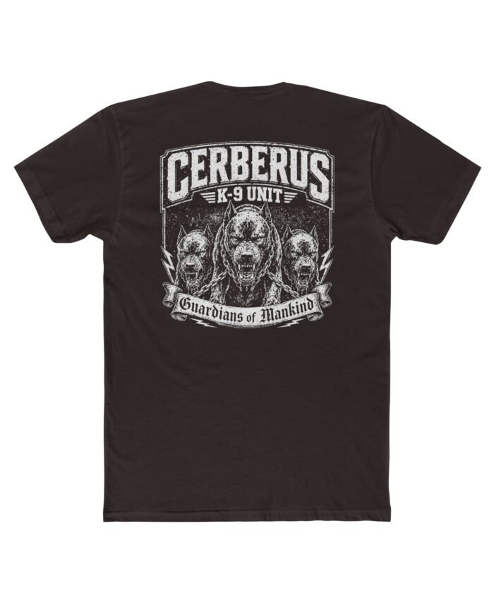 "CERBERUS K-9 UNIT” Gothic Script Classic Tee
