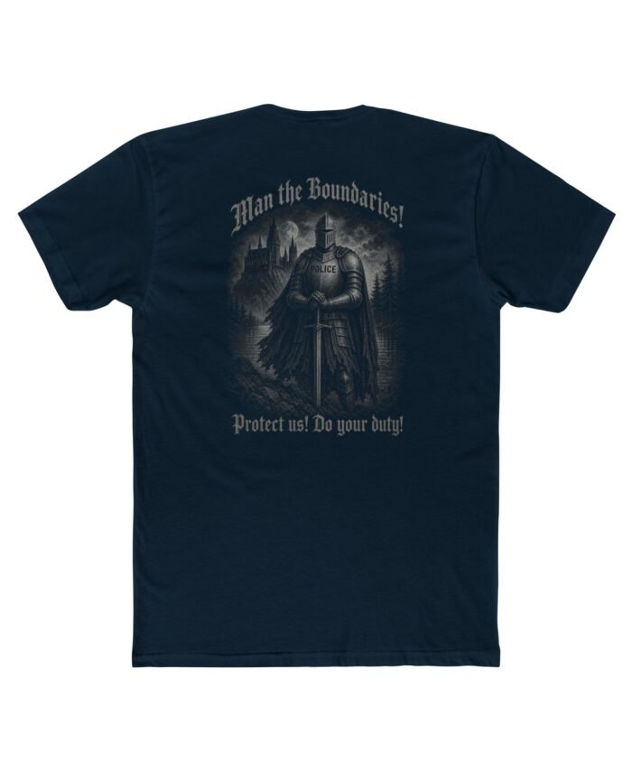 "Man the Boundaries!" (Piertotum Locomotor) Police Classic Tee