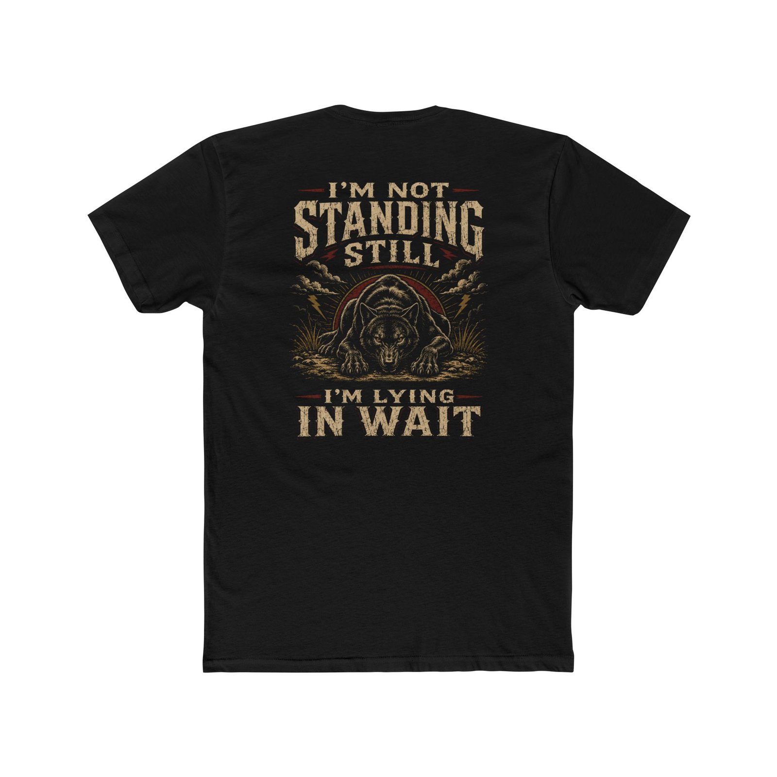"Lying In Wait" Predator Wolf Classic Tee