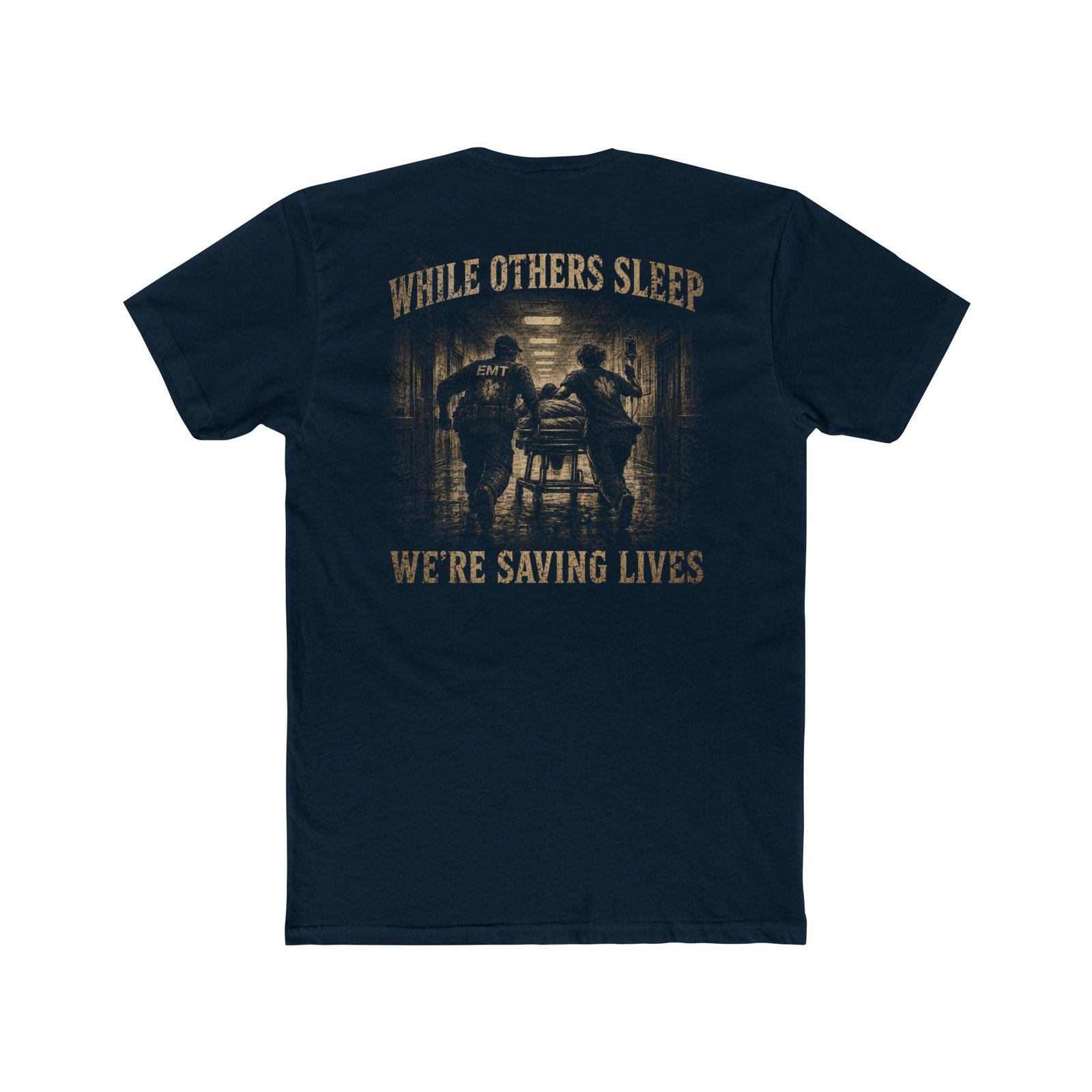 "We're Saving Lives" Emergency Medicine Classic Tee