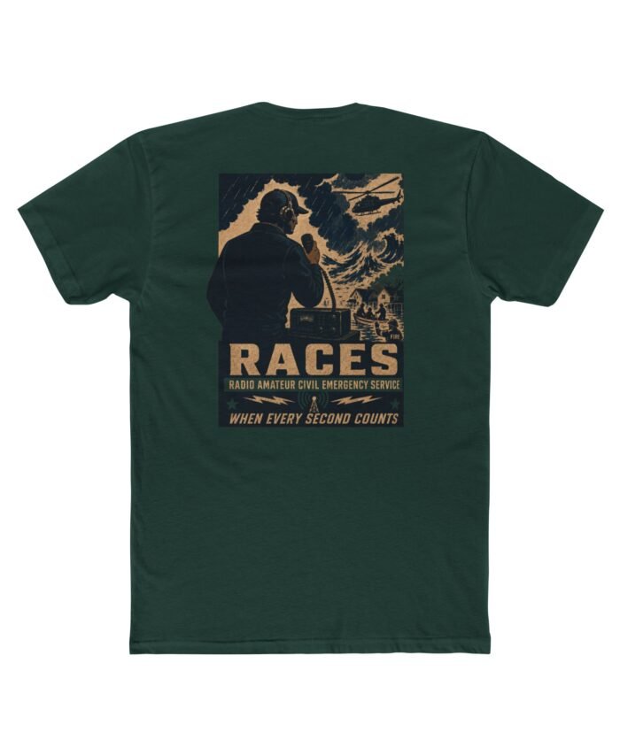 RACES "When Every Second Counts” Ham Radio Classic Tee